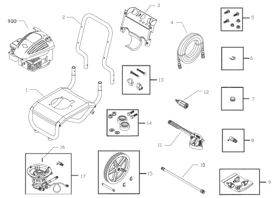 Craftsman Pressure Washer 580752320 Parts